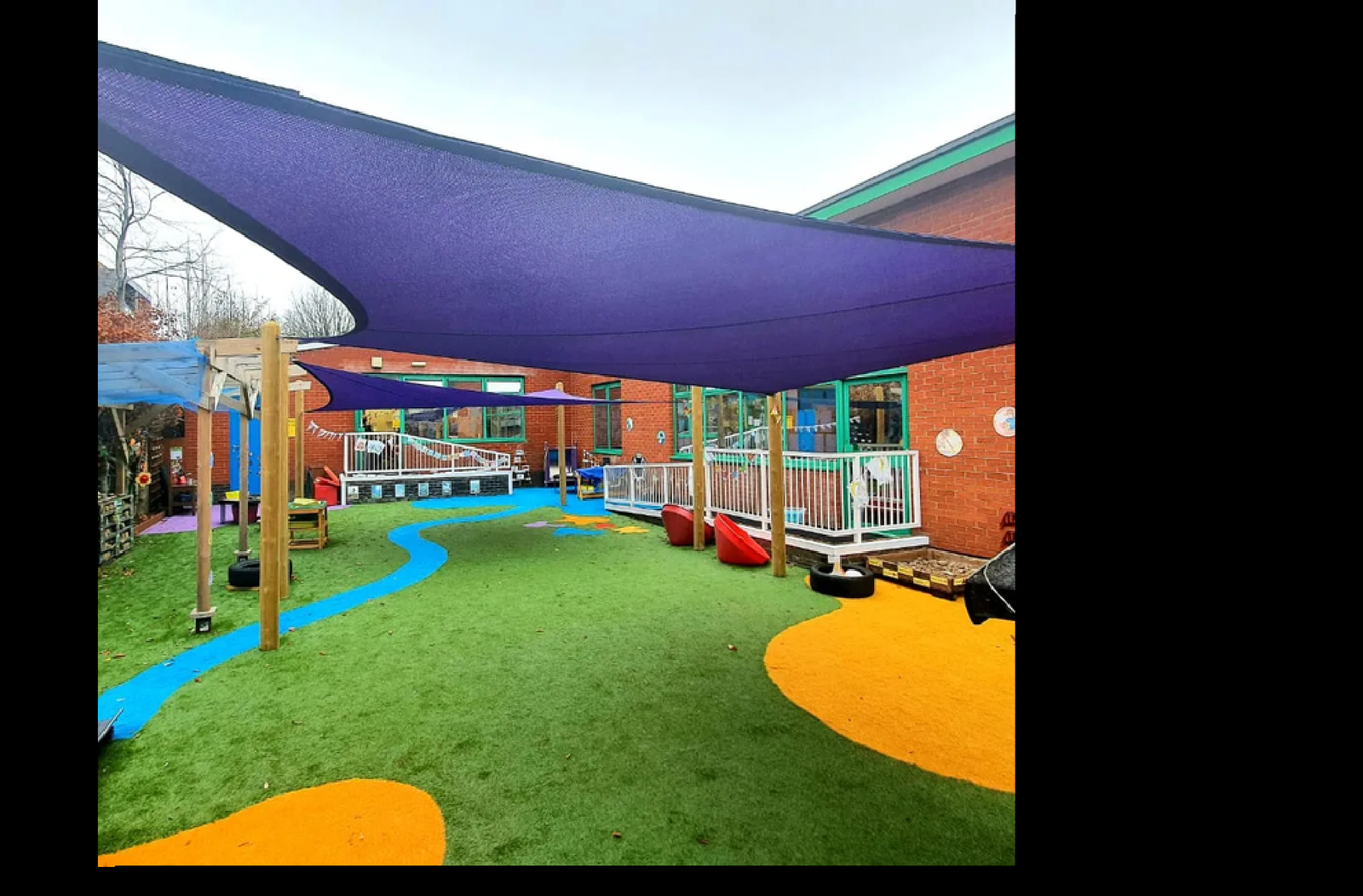 School Play Area Sun Shade