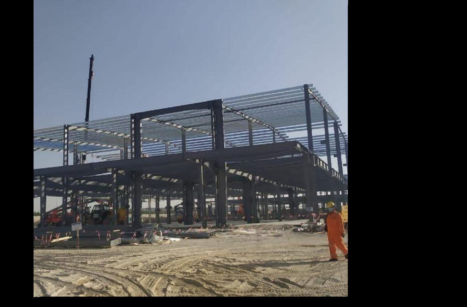 Industrial Logistics Warehouse Structure
